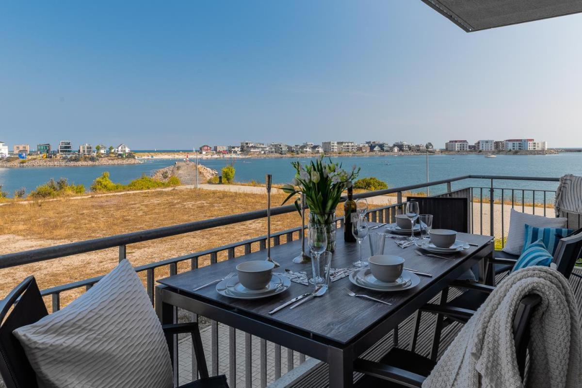 Appartamento Ocean Star- 1 Og, Balkon, Hafenblick, Kamin Olpenitz Esterno foto