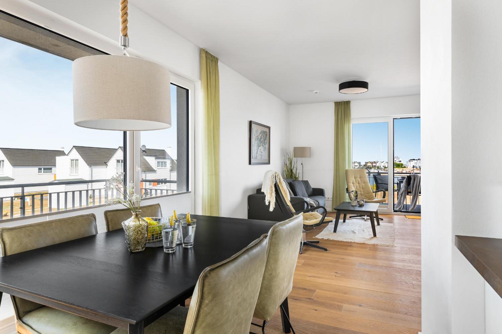 Appartamento Ocean Star- 1 Og, Balkon, Hafenblick, Kamin Olpenitz Esterno foto
